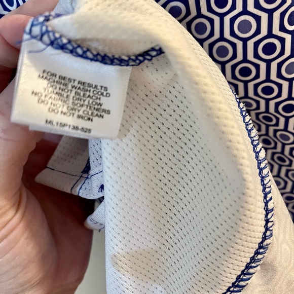 Magnolia Lane Tech Women’s Master’s Short Sleeve 3/4 Zip Polo Size S LIKE NEW - Picture 7 of 7